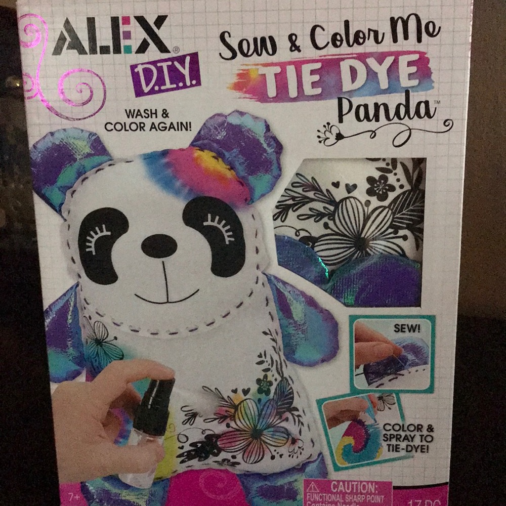 Alex DIY Sew & Color Tie Dye Panda